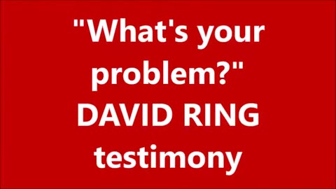 David Ring, preaching with Cerebral Palsy, testimony message, "What's your problem?"