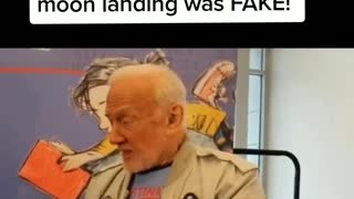 "Buzz Aldrin" Admits the moon landing was FAKE!
