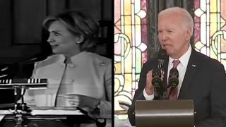 Biden Echoes One Of Hillary Clinton's Cringiest Speeches Of All Time
