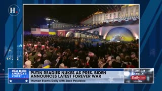 Jack Posobiec: Putin readies nukes as Biden announces latest forever war