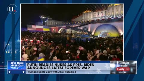 Jack Posobiec: Putin readies nukes as Biden announces latest forever war