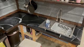 Pouring Epoxy Countertops In Our Shop