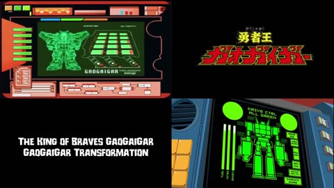 MEGAS XLR Combination Comparison (Mecha anime homagereference showcase)