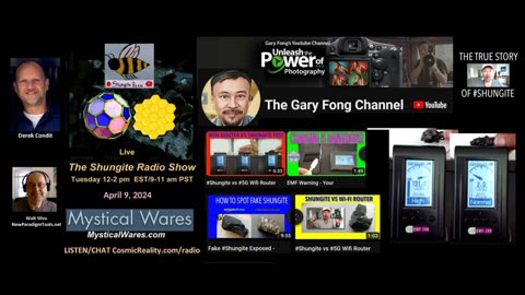 SHUNGITE REALITY 4-9-24 - Gary Fong on Shungite