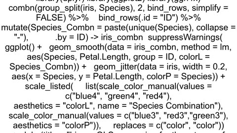 ggplot geom_smooth for linear regression dummy variable no regression lines