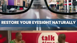 Restore your Eyesight NATURALLY
