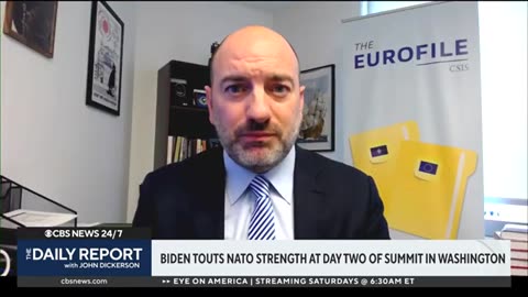 Biden uses NATO as selling point for 2nd term