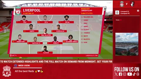 Liverpool vs Bournemouth score, highlights & result as Reds win after Mac Allister red