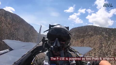 Excellent: F-15E Strike Eagle Aerial Cockpit Footage