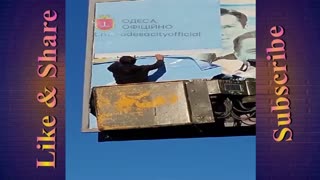 Ukraine removed Elon Musk from the billboards for supporting Peace in Russian War