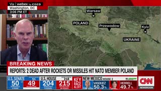 Rockets or missiles reported to have landed in Poland near Ukrainian border