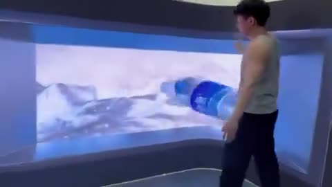 This amazing 3D screen