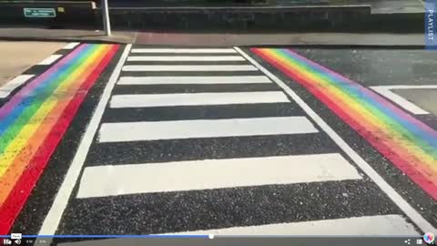 Sodomy colours in Roscommon on a main road (Gemma O'Doherty) December 2022