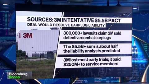 3M Tentatively Agrees to $5.5B Over Military Earplugs