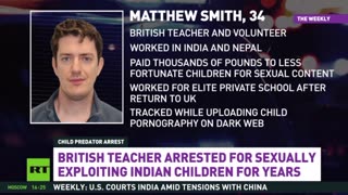 UK TEACHER ARRESTED FOR SEXUALLY EXPLOITING CHILDREN FOR YEARS