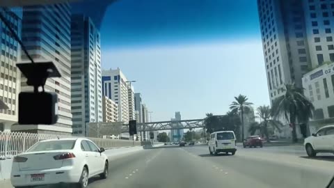 Abu Dhabi Drive - Al Khalifa St to Al Wahda Mall