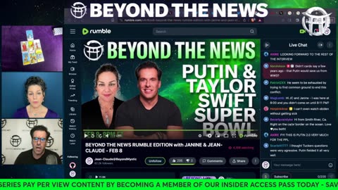 Tarot By Janine -BEYOND THE NEWS RUMBLE EDITION with JANINE & JEAN-CLAUDE