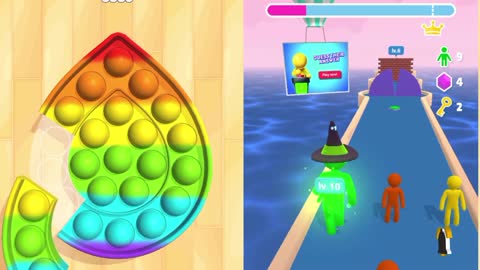 ✅ Pop Us! l Giant Rush 3D - All Levels Gameplay Android,ios - NEW UPDATE