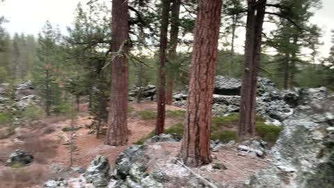 Volcanic Panorama – Central Oregon – Edison Sno-Park – 4K