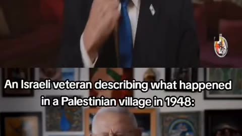 Netanyahu says Palestine was village no human living in 1948 😆