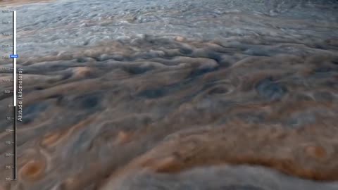 Fly into the great red spot of Jupiter with nas
