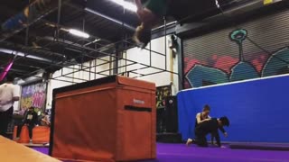 Woman Tries To Do Backflip, Fails Hilariously
