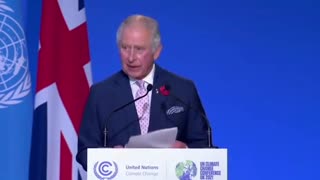 King Charles telegraphed the next step in the plan at COP26