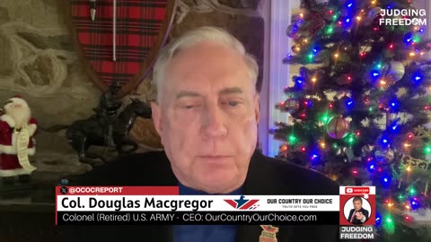 Col. Douglas Macgregor: Suppose Netanyahu asks for American Ground Troops ?