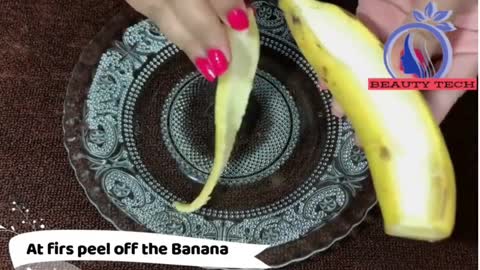 Banana Face mask glowing skin at home | #Shorts1 |Beautytech