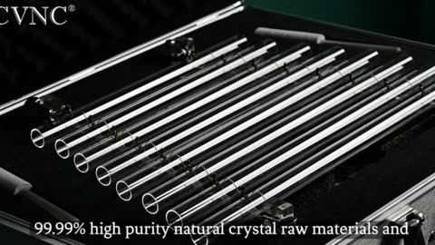 Quartz Crystal Singing Harp Including Free Alumina Carrry Case