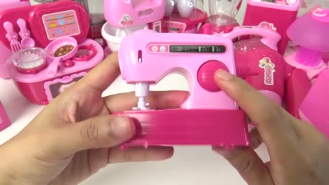 25 Pink Tiny Home Appliance ASMR with Pink WorldNo Music