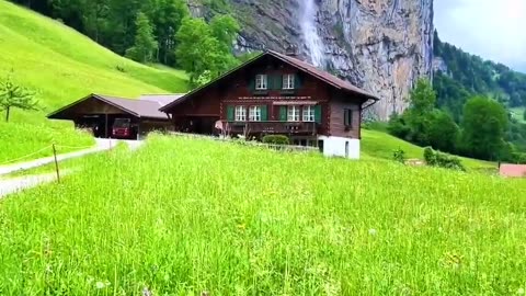 🌋 Beautiful Nature Of Switzerland 🌋Beautiful Swiss Nature Relaxing Music Video #short 3