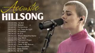 Acoustic Hillsong Worship praise song 2020
