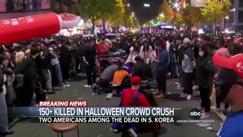 More than 150 killed in Seoul crowd crush
