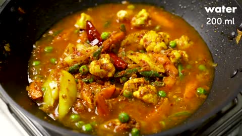 KADAI VEG RECIPE RESTAURANT STYLE _ KADAI VEGETABLE _ VEG KADAI RECIPE