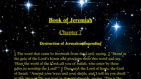 Christian Meme Video: Jeremiah Chapter 7 (04/07/2024)