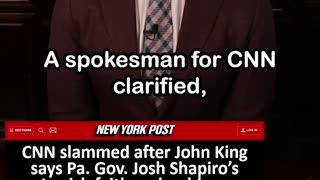 CNN John King Says Pa Governor Shapiro’s Faith Makes Him a Risky VP Pick