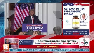 LIVE: Donald Trump Delivering Remarks Following Arraignment...