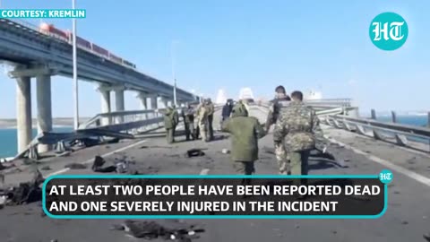 Explosions Reported At Crimean Bridge: Two Killed, Traffic Suspended Due To 'Emergency' | Details