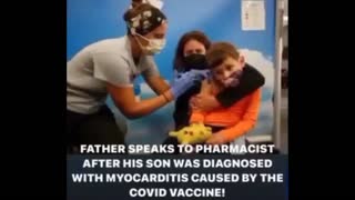 Father grills Pharmacist over phone after Covid Jab gives son Myocarditis