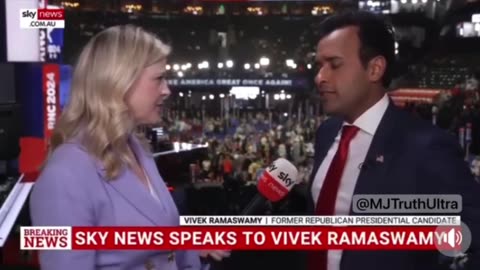 Vivek Reacts to JD Vance as VP - He’s Gonna Mop the Floor with Kamala