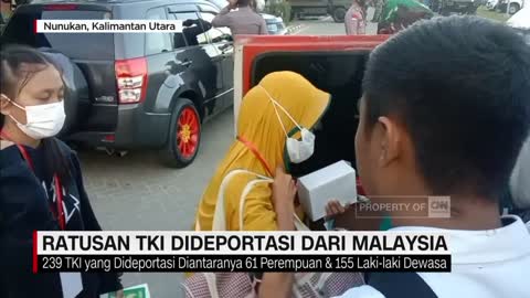 Ratusan TKI Dideportasi dari Tawau Malaysia Karena Tak Memiliki Paspor