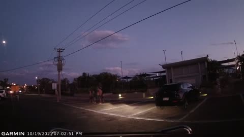 Dashcam Captures Falling Fireball in Australia