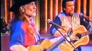 Waylon Jennings & Willie Nelson sing live on Australia TV