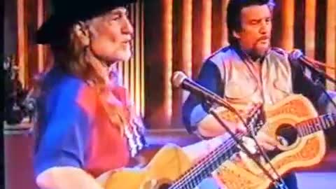 Waylon Jennings & Willie Nelson sing live on Australia TV