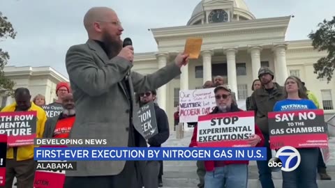 Alabama death row inmate faces 1st nitrogen gas execution