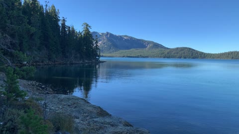 Central Oregon – Paulina Lake “Grand Loop” – Shaded Lakeviews