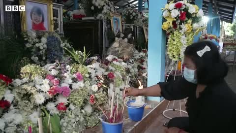 Thailand nursery attack: Final farewell after massacre - BBC News