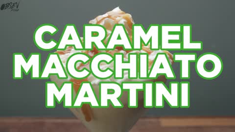 Caramel Macchiato Martini - Spike Your Starbucks for an Extra KICK