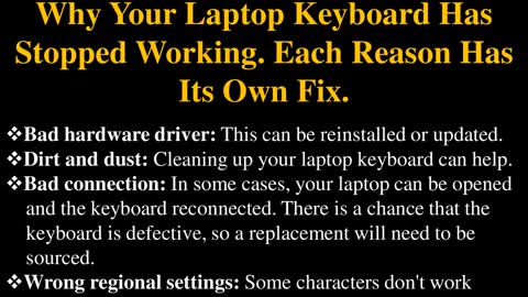 Simple Ways To Resolve HP Laptop Keyboard Not Working
